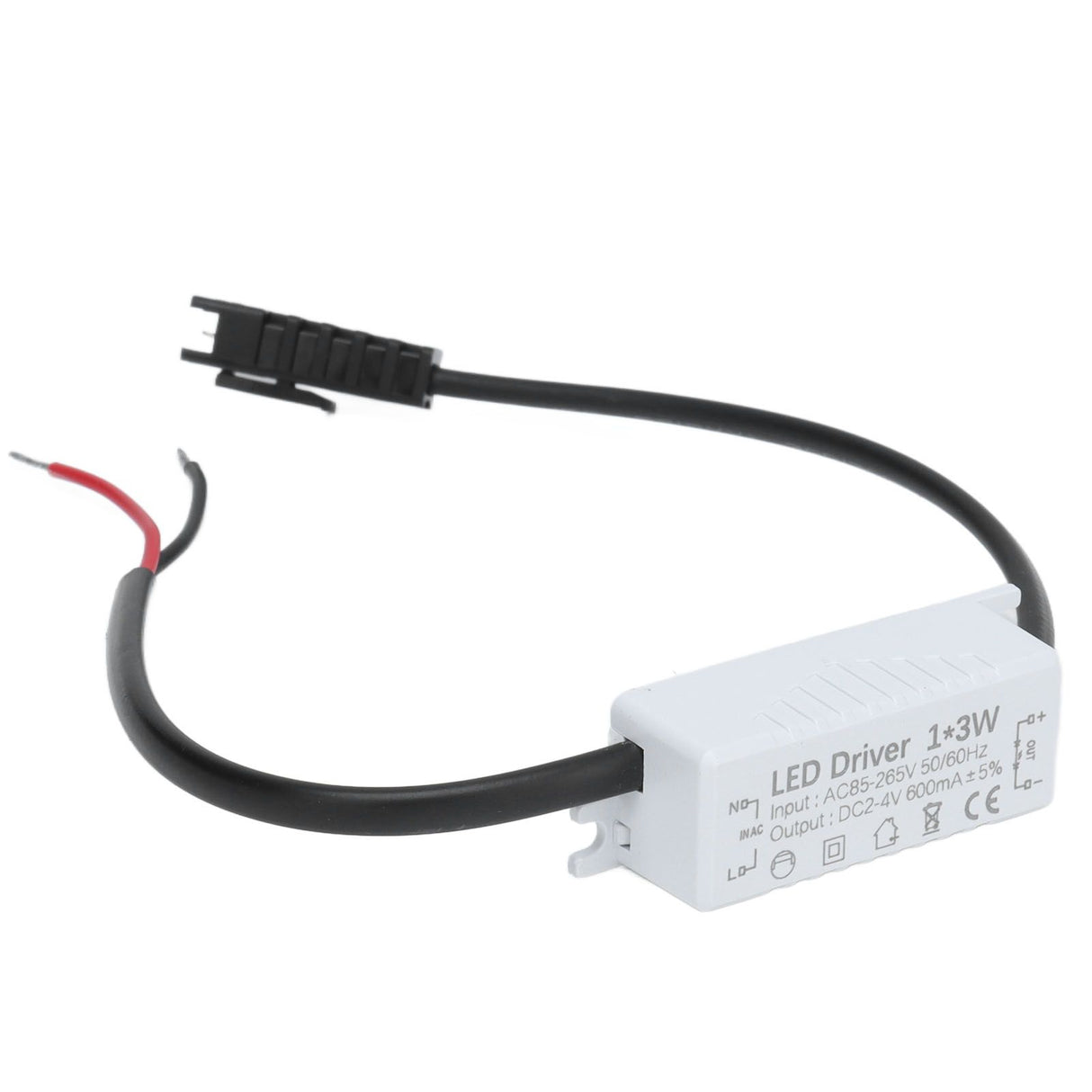 LED Driver AC 85‑265V to 2‑4V DC Power Supply Transformer Adapter for LED Strip Lighting