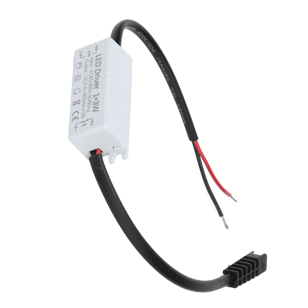 LED Driver AC 85‑265V to 2‑4V DC Power Supply Transformer Adapter for LED Strip Lighting