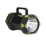 Handheld Flashlight 8 Gears Modes Adjustable Waterproof Rechargeable LED Flashlight with USB Cable for Outdoor Home