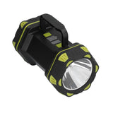 Handheld Flashlight 8 Gears Modes Adjustable Waterproof Rechargeable LED Flashlight with USB Cable for Outdoor Home - Side View