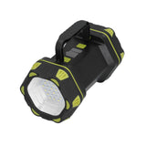 Handheld Flashlight 8 Gears Modes Adjustable Waterproof Rechargeable LED Flashlight with USB Cable for Outdoor Home