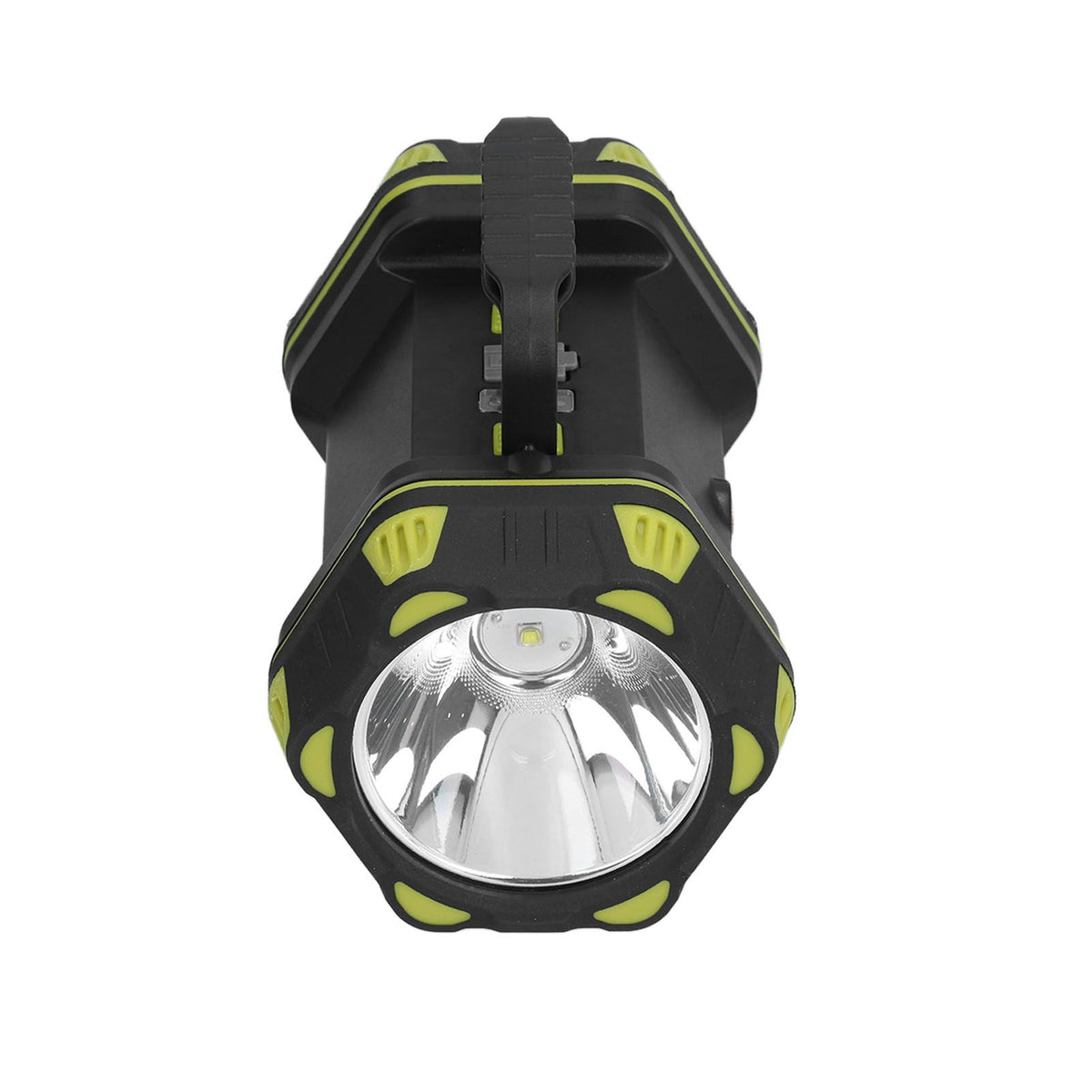 Handheld Flashlight 8 Gears Modes Adjustable Waterproof Rechargeable LED Flashlight with USB Cable for Outdoor Home