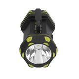 Handheld Flashlight 8 Gears Modes Adjustable Waterproof Rechargeable LED Flashlight with USB Cable for Outdoor Home - Close-Up Angle