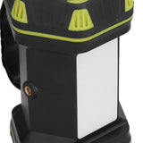 Handheld Flashlight 8 Gears Modes Adjustable Waterproof Rechargeable LED Flashlight with USB Cable for Outdoor Home
