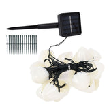 Solar Light String Waterproof Outdoor Garden Landscape Light 20LEDs 8 Lighting ModesColorful Light
