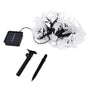 Dragonfly Solar String Lights 30LEDs Solar Powered Fairy Lights Waterproof Outdoor DecorationWarm Light