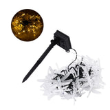 Dragonfly Solar String Lights 30LEDs Solar Powered Fairy Lights Waterproof Outdoor DecorationWarm Light - Extra Image