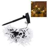 Dragonfly Solar String Lights 30LEDs Solar Powered Fairy Lights Waterproof Outdoor DecorationWarm Light