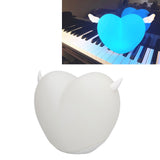 Heart Night Light Exquisite Appearance Rechargeable Battery Colorful Lights Mood Lighting