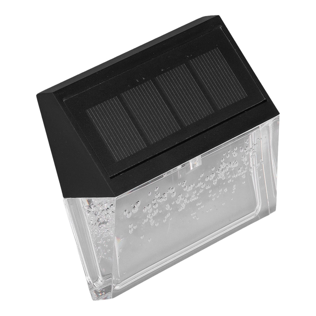 Solar Deck Lights Energy Saving Eco Friendly Warm Light RGB Intelligent Control IP56 Waterproof Fence Lights