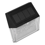 Solar Deck Lights Energy Saving Eco Friendly Warm Light RGB Intelligent Control IP56 Waterproof Fence Lights