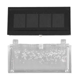 Solar Deck Lights Energy Saving Eco Friendly Warm Light RGB Intelligent Control IP56 Waterproof Fence Lights