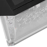 Solar Deck Lights Energy Saving Eco Friendly Warm Light RGB Intelligent Control IP56 Waterproof Fence Lights