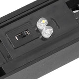 Solar Deck Lights Energy Saving Eco Friendly Warm Light RGB Intelligent Control IP56 Waterproof Fence Lights