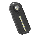 LED Warning Shoulder Light IPX3 USB Charging Bicycle Tail Lamp with 5 Light Modes Night Riding Equipment - Front View
