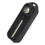 LED Warning Shoulder Light IPX3 USB Charging Bicycle Tail Lamp with 5 Light Modes Night Riding Equipment