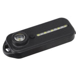 LED Warning Shoulder Light IPX3 USB Charging Bicycle Tail Lamp with 5 Light Modes Night Riding Equipment