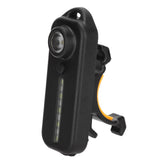 LED Warning Shoulder Light IPX3 USB Charging Bicycle Tail Lamp with 5 Light Modes Night Riding Equipment