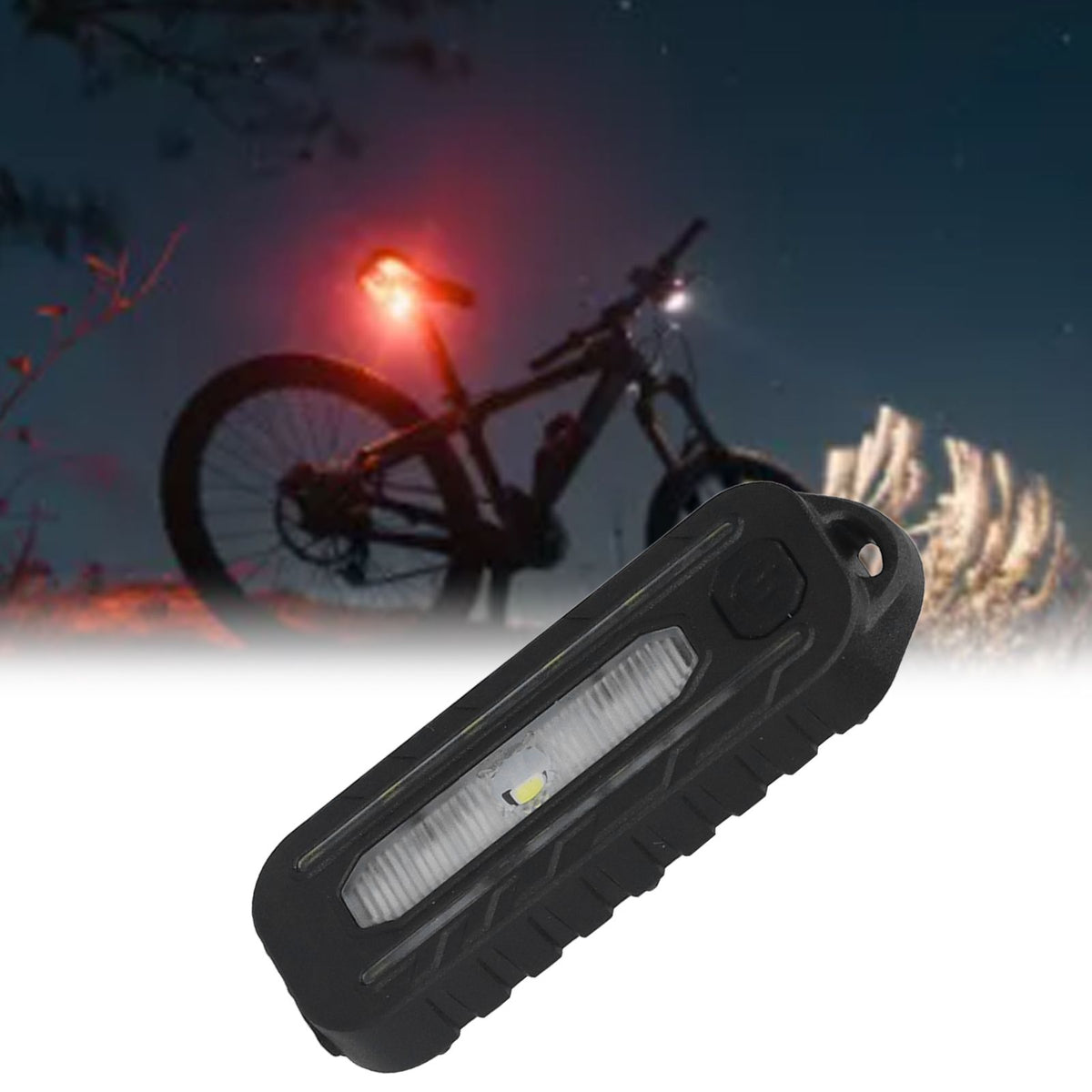 Bike Tail Light IPX3 Grade Waterproof USB Rechargeable LED Rear Bike Light for Mountain Bike