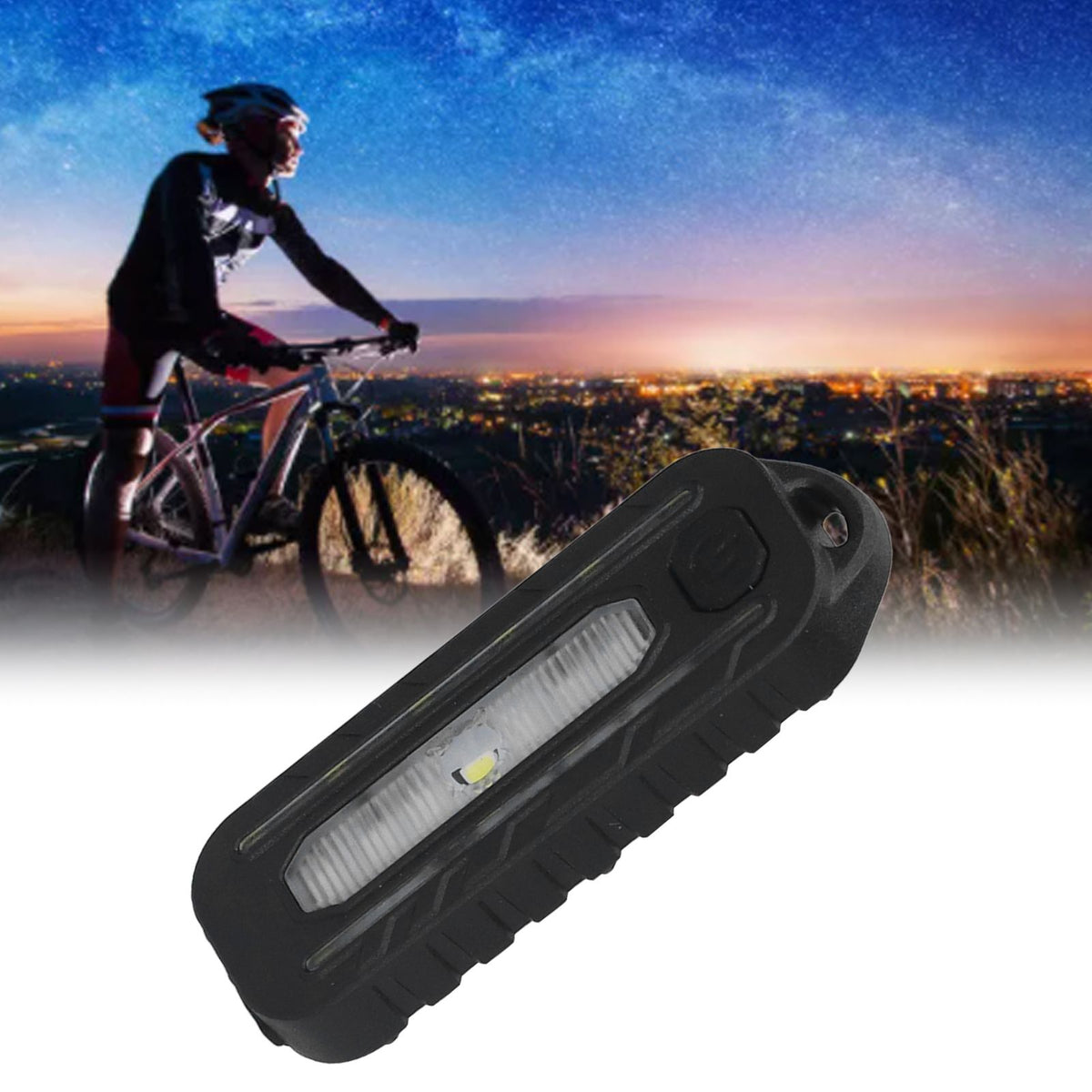 Bike Tail Light IPX3 Grade Waterproof USB Rechargeable LED Rear Bike Light for Mountain Bike