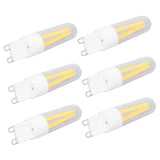 10Pcs G9 LED Bulb 3W 200LM Long Filament Bulbs for Chandelier Ceiling Lamp Table Lamp Warm White 220V