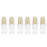 10Pcs G9 LED Bulb 3W 200LM Long Filament Bulbs for Chandelier Ceiling Lamp Table Lamp Warm White 220V - Extra Image