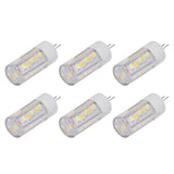 6PCS G4 Light Bulb 3 Light Color 220V Small Ceiling Lamp Bulb Wall Lamp Bulb for Home OfficeG4 3W 32LED