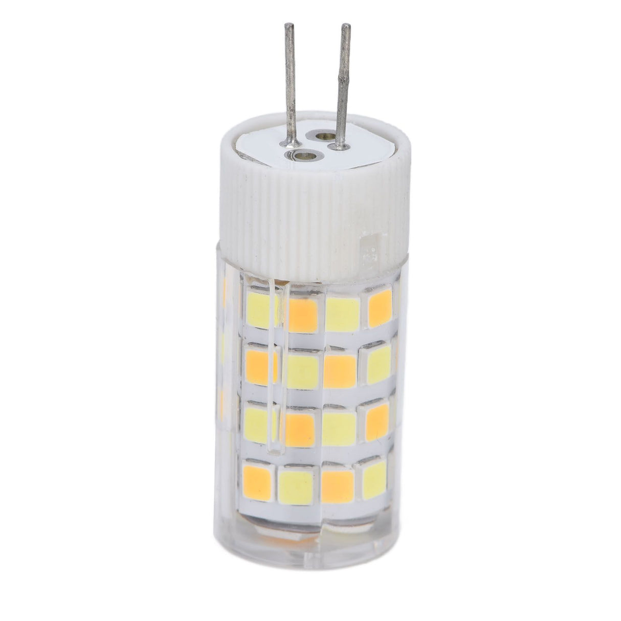 6PCS G4 Light Bulb 3 Light Color 220V Small Ceiling Lamp Bulb Wall Lamp Bulb for Home OfficeG4 5W 52LED