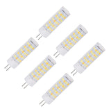 6PCS G4 Light Bulb 3 Light Color 220V Small Ceiling Lamp Bulb Wall Lamp Bulb for Home OfficeG4 7W 64LED - Extra Image