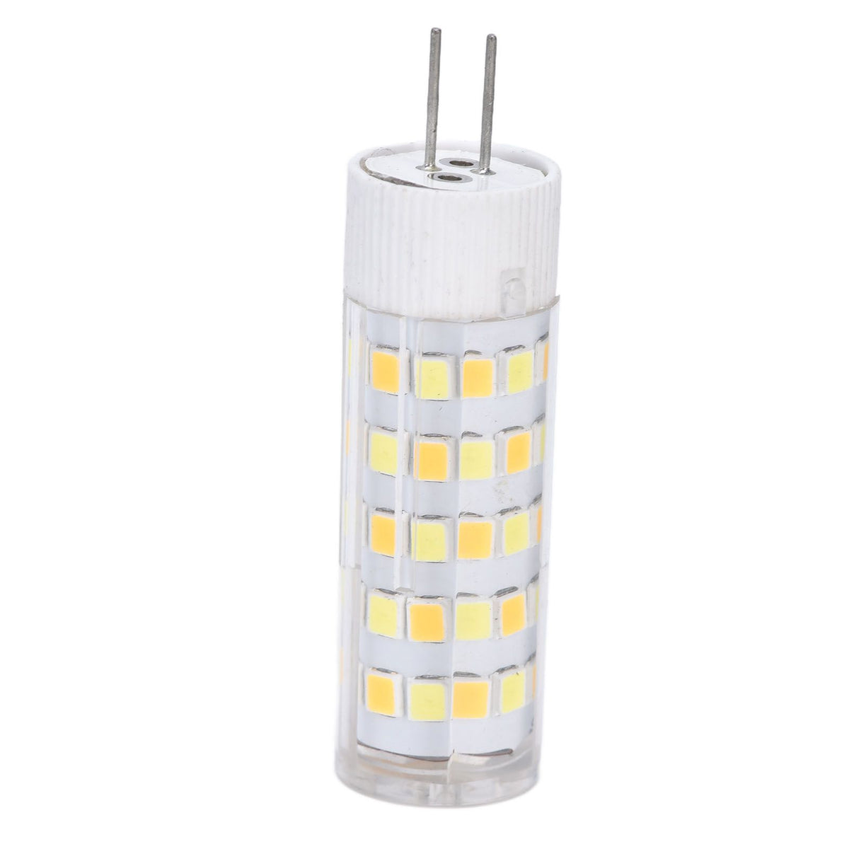6PCS G4 Light Bulb 3 Light Color 220V Small Ceiling Lamp Bulb Wall Lamp Bulb for Home OfficeG4 7W 64LED