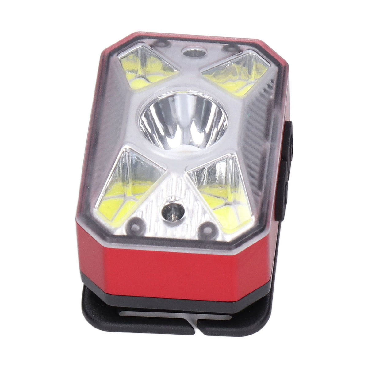 LED Headlight Outdoor COB Induction Headlight USB Charging Head Flashlight for Night RunningRed