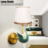 6Pcs Fabric Mesh Lamp Shade Clip On Lampshade Beige Golden Edge Style for E14 Chandelier Ceiling Lamp