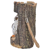 Owl Solar Light IP67 Waterproof High Simulation Eco Friendly Energy Saving Durable Resin Solar Hanging Lights - 45-Degree Angle