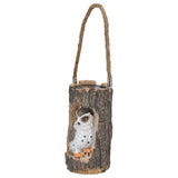 Owl Solar Light IP67 Waterproof High Simulation Eco Friendly Energy Saving Durable Resin Solar Hanging Lights