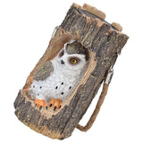 Owl Solar Light IP67 Waterproof High Simulation Eco Friendly Energy Saving Durable Resin Solar Hanging Lights