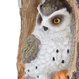 Owl Solar Light IP67 Waterproof High Simulation Eco Friendly Energy Saving Durable Resin Solar Hanging Lights - Extra Image
