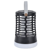 Electric Mosquito Light USB Charging Mosquito Trap Lamp with 3 Light Colors for Bedroom Kitchen Office Garden - Top-Down View