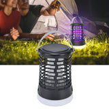 Electric Mosquito Light USB Charging Mosquito Trap Lamp with 3 Light Colors for Bedroom Kitchen Office Garden
