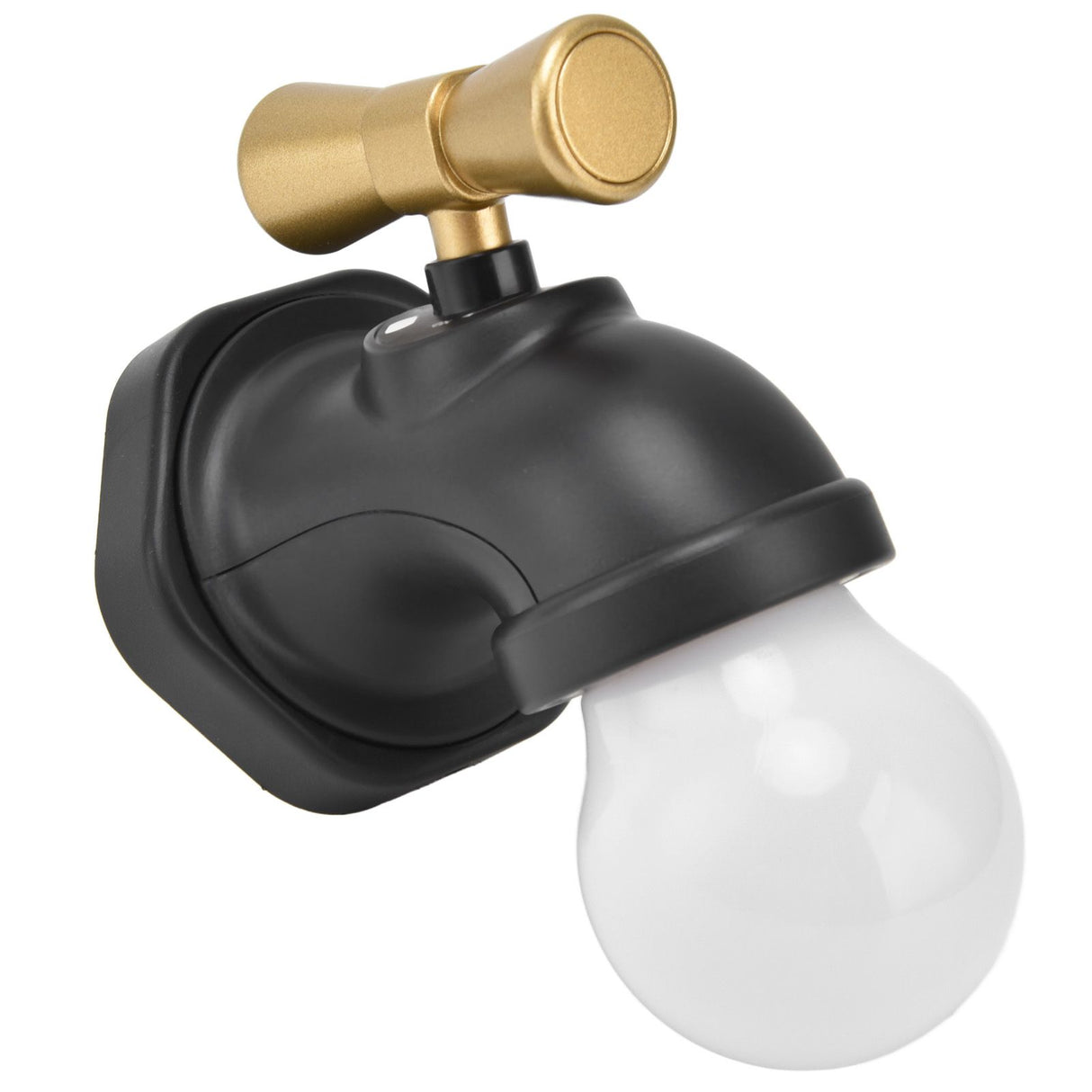 Creative LED Faucet Night Light USB Charging Voice Controlled Induction Bedside Lamp for Corridor