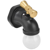 Creative LED Faucet Night Light USB Charging Voice Controlled Induction Bedside Lamp for Corridor