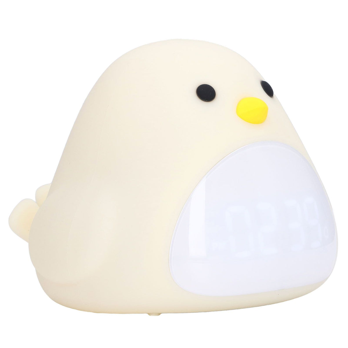 Cute Bird Alarm Clock Light LED Night Lamp USB Charging Cartoon Clock Night Light for Bedroom