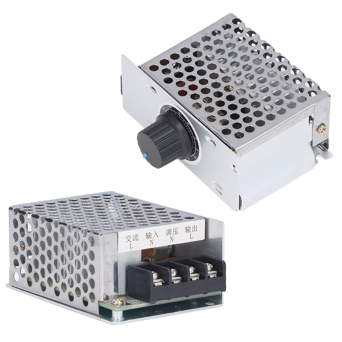 Motor Controller PWM Stepless Variable Speed Switch 20A 1200W Motor Regulator DC9‑60V