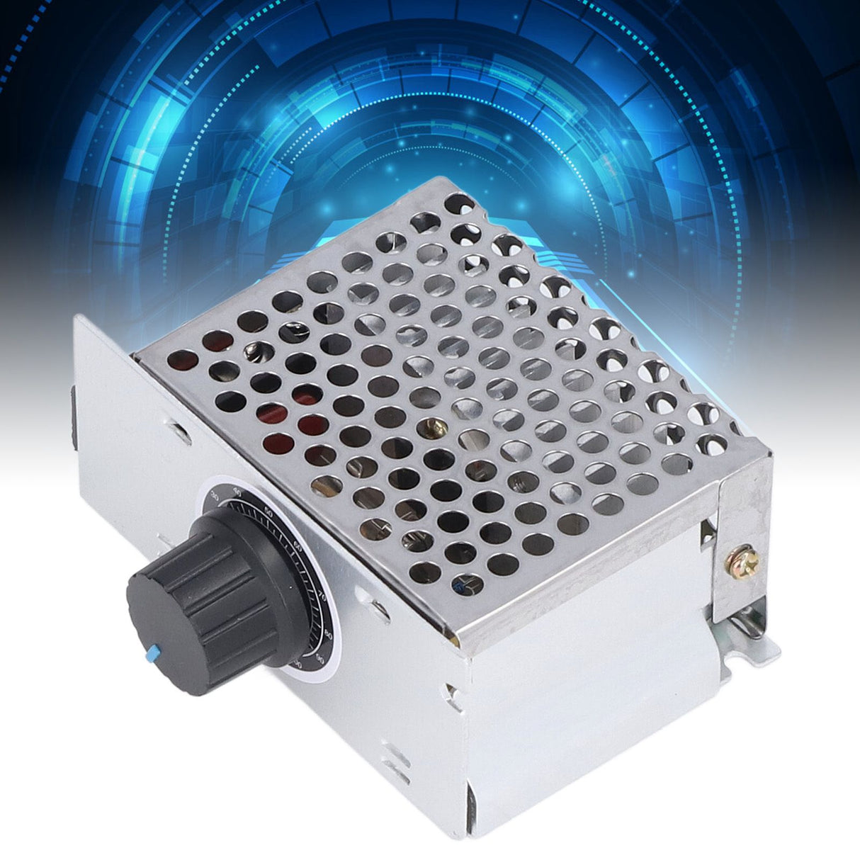 Motor Controller PWM Stepless Variable Speed Switch 20A 1200W Motor Regulator DC9‑60V