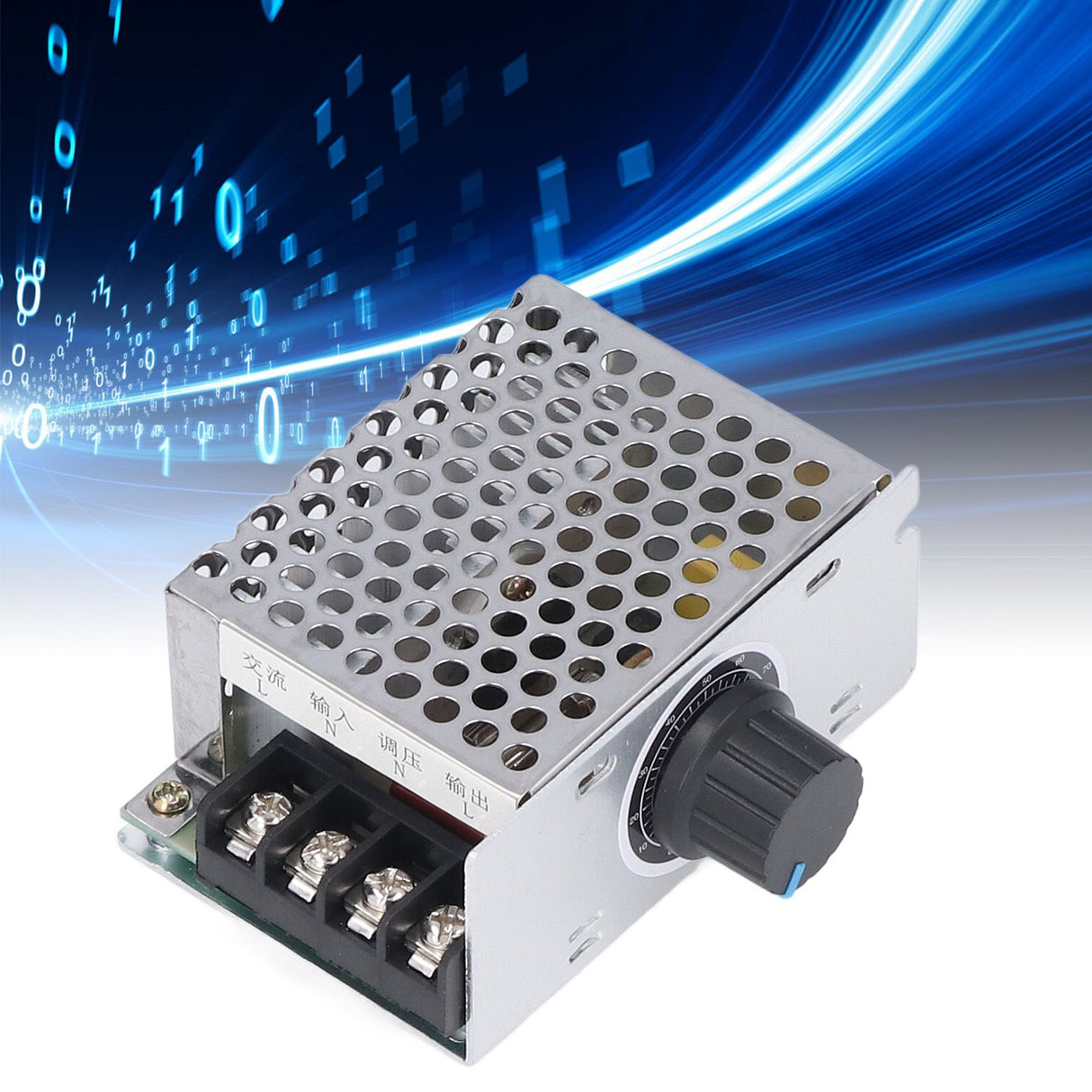 Motor Controller PWM Stepless Variable Speed Switch 20A 1200W Motor Regulator DC9‑60V