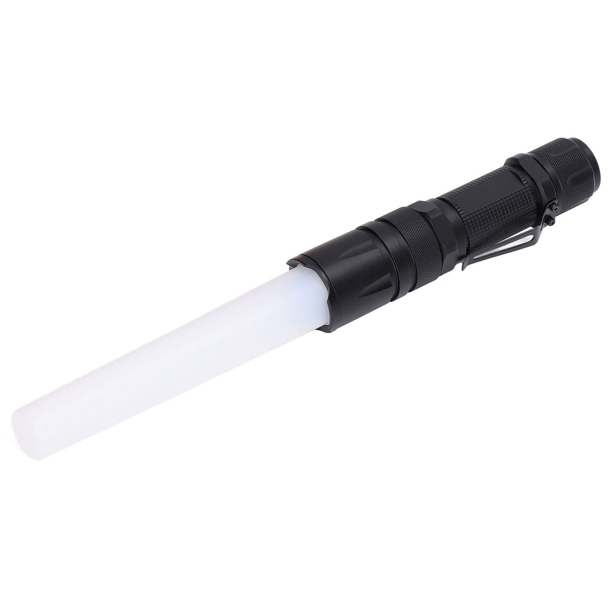 RGBW Flashlight IPX5 Waterproof 4 in 1 4 Colors Lighting 100‑200m Range Multi Function Flashlight for Mountaineering