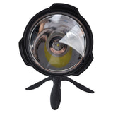 P50 Super Bright LED Searchlight Dual Light Source USB Rechargeable Waterproof Spotlight for Adventure Tourism - Front View