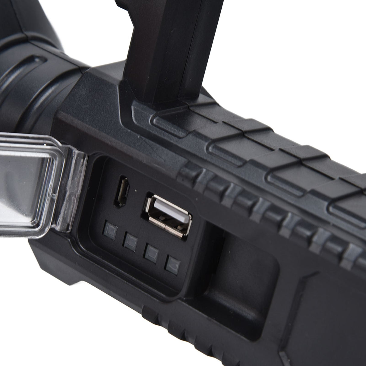 P50 Super Bright LED Searchlight Dual Light Source USB Rechargeable Waterproof Spotlight for Adventure Tourism