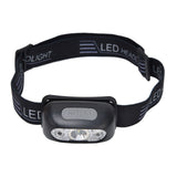 LED Headlamp Multifunctional Adjustable Angle Waterproof USB Charging Motion Sensor Portable Head Flashlight