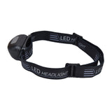 LED Headlamp Multifunctional Adjustable Angle Waterproof USB Charging Motion Sensor Portable Head Flashlight