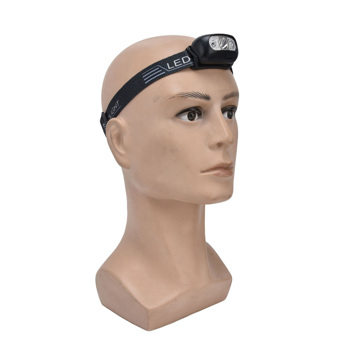 LED Headlamp Multifunctional Adjustable Angle Waterproof USB Charging Motion Sensor Portable Head Flashlight